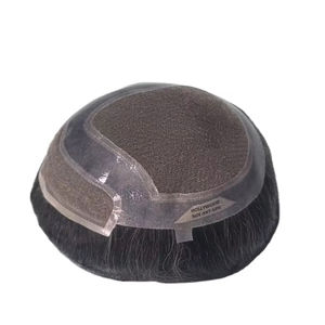 Toupee para Hombre Taz Hair, Peluca de Cabello Humano 100%, Densidad Cruda 60%-150%, Cabello Indio Remy, Resistente al Agua, Ondulado - Product Image 1