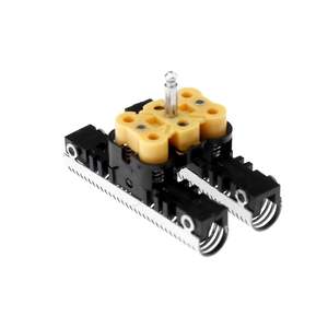 Lámina de Repuesto para Afeitadora Eléctrica Negra, Doble Cuchilla, Lavable, para Uso Facial, Compatible con la Serie Negra Plata - Product Image 1