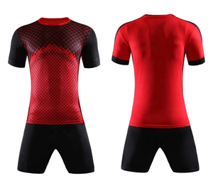 เสื้อทีมฟุตบอลชายชุดฝึกซ้อมเสื้อเจอร์ซีย์พิมพ์ดิจิตอล100% ส่วนตัวโพลีเอสเตอร์ระบายอากาศเป็นมิตรกับสิ่งแวดล้อม - Product Image 2