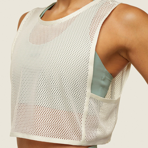 เสื้อเจอร์ซีย์ตาข่ายพิมพ์ลายตามสั่งแห้งเร็วดีไซน์ใหม่ - Product Image 3