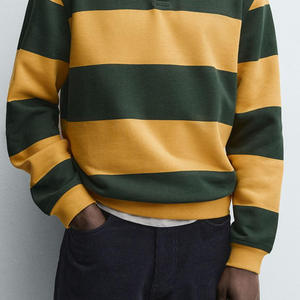 Sudadera para Hombre con Diseño de Bloques de Color, Mangas Completas, con Logotipo Personalizado, Precio al por Mayor para Invierno, con Diseño de Cuello Redondo Informal - Product Image 3