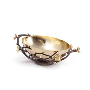 Bol de service à salade et à nourriture en métal argenté de qualité supérieure Bol de service alimentaire au design de luxe - Product Image 5