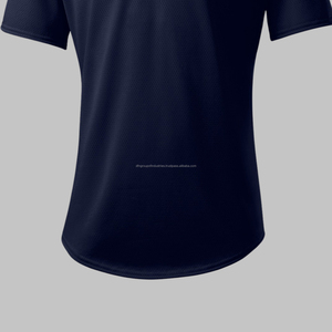 เสื้อเจอร์ซีย์เบสบอลปักลายโลโก้ออกแบบได้ตามต้องการเสื้อเบสบอลไซส์ใหญ่สำหรับผู้ชายเสื้อสำหรับทุกเพศ - Product Image 6