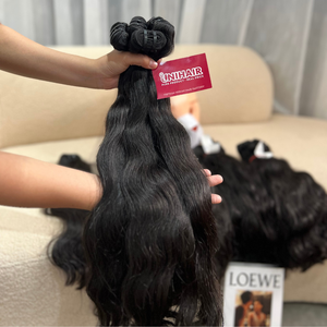 หนังกําพร้าบริสุทธิ์ชิดผมผมมนุษย์คลื่นธรรมชาติมัดผู้ขายผมมนุษย์บริสุทธิ์อินเดียดิบราคาถูก - Product Image 1