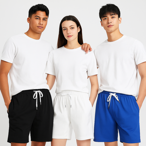 Pantalones cortos de bolsillo informales personalizados para hombre Pantalones cortos rectos urbanos de verano Pantalones cortos de diseño de logotipo de moda al por mayor para hombre - Product Image 2