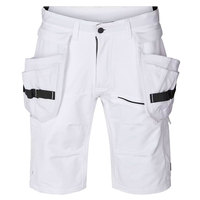 Shorts de travail cargo décontractés pour hommes, style urbain, au-dessus du genou, en coton, avec poches cargo