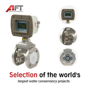 Dn50 pengukur aliran turbin <span class=keywords><strong>Gas</strong></span> tipe pipa propilen etilen hidrogen asetilen Digital pintar - Product Image 5