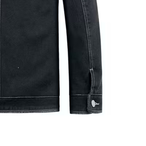 Nouveauté veste en jean personnalisée de style vintage pour hommes de haute qualité 100% coton saison d'hiver avec boutons patchs - Product Image 6