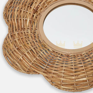 Blossom Mirror ÉCOLOGIQUE ET FAIT À LA MAIN Style Boho Design pour les espaces domestiques Prix abordable - Product Image 3