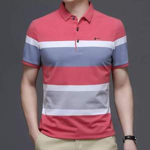 Vente en gros de cols de chemise de golf pour hommes, personnalisés, de haute qualité, unis, en tricot 100% coton, pour tenue décontractée ou habillée, brodés - Product Image 4