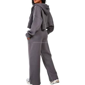 2025 nouveaux survêtements personnalisés pour hommes femmes vêtements de loisirs personnalisés pour votre marque survêtements de haute qualité Logo personnalisé - Product Image 2