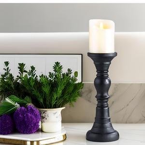 Juego de 3 candelabros de madera hechos a mano más vendidos para centro de mesa Portavelas de madera a precio de fábrica - Product Image 5