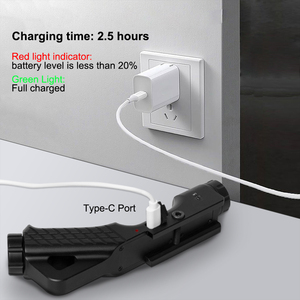 Có thể sạc lại màu xanh lá cây <span class=keywords><strong>laser</strong></span> Sight Combo Chiến thuật màu xanh lá cây Dot phạm vi săn bắn dẫn ánh sáng đèn pin - Product Image 2