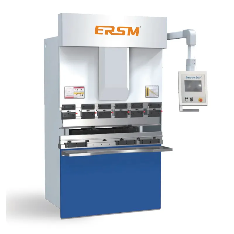 เครื่องกดเบรก CNC ขนาดเล็กตัวควบคุม8แบบ3แกน35Ton 1200มม.