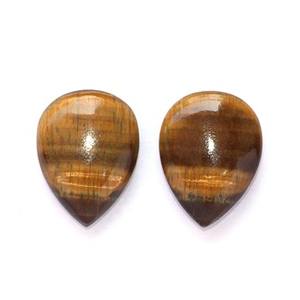 ที่มีคุณภาพดีที่สุด12x16มมรูปร่างลูกแพร์ briolette เสือเรียบธรรมชาติควอตซ์เทียบขนาดหลวมอัญมณีสำหรับการทำเครื่องประดับ - Product Image 4