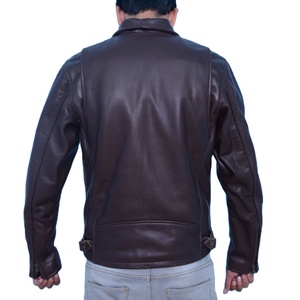 Breathable Genuine <b>Leather</b> <b>Jacket</b> Men's Casual Bomber <b>Leather</b> <b>Jacket</b> Dyed Autumn <b>Winter</b> Men's <b>Jackets</b> - Product Image 3