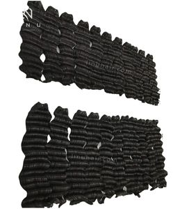 Cabello Remy vietnamita sedoso de alta calidad, cutícula completa alineada, paquetes de ondas profundas, Color Natural, venta al por mayor, extensiones de cabello humano - Product Image 1