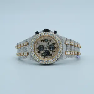 Elevate your style with a mens bust down moissanite diamond watch that captures the essence of the latest trends