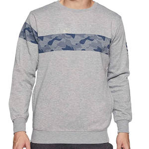 Sudaderas personalizadas con sol desteñido para hombres, Jersey vintage con bordado desgastado y lavado ácido, ropa de calle retro de gran tamaño, cuello redondo informal - Product Image 1