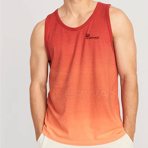 Best Selling PERWAN SPORTS Men's Casual Training Tank Top High Quality Quick Dry Breathable Comfortable Polyester/Cotton Active - Product Image 1