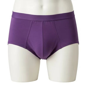 Calzoncillos de Fibra de Bambú Antibacterianos para Hombre, Ropa Interior Suave, Transpirable y Elástica, Uso Diario Cómodo, Ropa Interior Ecológica, Ropa Interior Ajustada para Hombre - Product Image 1