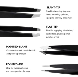 Pinzas de Cejas de Acero Inoxidable de Alta Calidad y Precisión, Reutilizables y Ecológicas para Salón de Belleza, Precio al por Mayor - Product Image 2