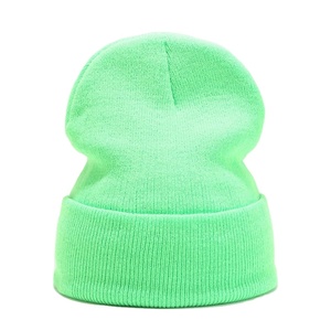 Bonnet en tricot unisexe pour l'hiver, nouveau style, bonnet en nylon |   Chapeau en maille élastique de plage pour hommes et femmes OEM/ODM - Product Image 5