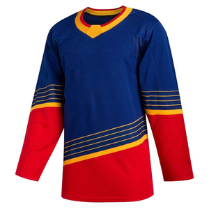 Maillot de hockey sur glace personnalisé haute performance, sublimation, tissu respirant, uniforme d'équipe, haut - Product Image 3