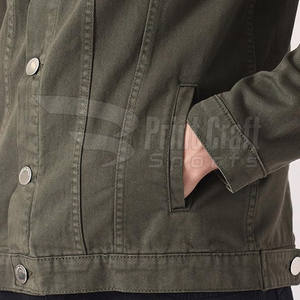 Veste en jean légère pour homme, veste en jean confortable pour homme, veste en jean streetwear pour homme - Product Image 5