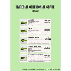 Set de Muestras de Té Verde Matcha de Grado Ceremonial Imperial, Té Longjing en Polvo Suelto en Sobres, Empaque a Granel para la Salud y Pérdida de Peso - Product Image 1