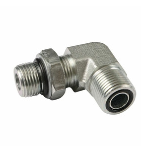 Thép không gỉ giảm tốc O-ring mặt con dấu <span class=keywords><strong>flareless</strong></span> cắn loại ống barb Flare-O Phù hợp số liệu tái sử dụng nptf nam 90 Dep khuỷu tay - Product Image 3