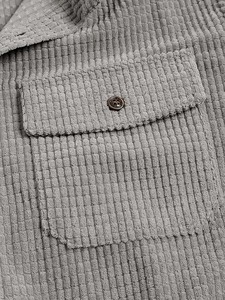 À la mode 2025 lourd toile huile ciré veste coton imperméable mâle printemps manches Shacket chemises Style décontracté veste - Product Image 6