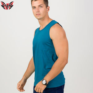 OEM logotipo personalizado de alta calidad 2023 de moda de los hombres corriendo gimnasio Stringer entrenamiento camiseta sin mangas para los hombres - Product Image 2