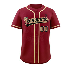 Vêtements de sport de baseball et softball pour hommes personnalisés, uniformes respirants nouveau design, vente en gros disponible - Product Image 2