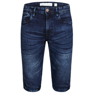 Short long en denim style décontracté Short long en denim simple et uni pour femme Short long en denim de qualité supérieure pour homme - Product Image 1