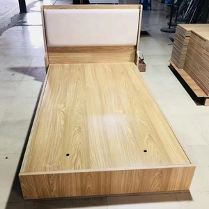 Ensemble de meubles de chambre à coucher pour enfants, garçons et filles, en bois moderne personnalisé, <span class=keywords><strong>lit</strong></span> simple, queen, king size, avec tiroirs de rangement - Product Image 4