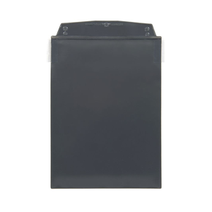 Portadocumenti con flap protettivo, da appendere, DIN A4 verticale, grigio scuro, 10 pz. / confezione. - SD019-06 - Product Image 2