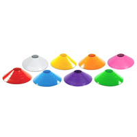 Conos de Entrenamiento de Fútbol Duraderos al por Mayor, Equipo de Agilidad Multitamaño, Color Personalizado, Plástico PE, Marca Personalizada