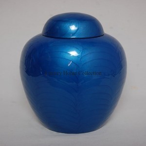 สินค้ามาใหม่เคลือบเงาทำจากไม้ตกแต่งโต๊ะทำด้วยมือทำด้วยมือเก็บโกศและกระถาง - Product Image 6