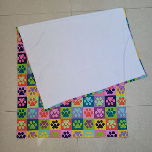 Toallas de <span class=keywords><strong>playa</strong></span> de alto espesor 100% poliéster Terry microfibra tejido de trama 400GSM Impresión de sublimación personalizada baño piscina paño de natación - Product Image 3