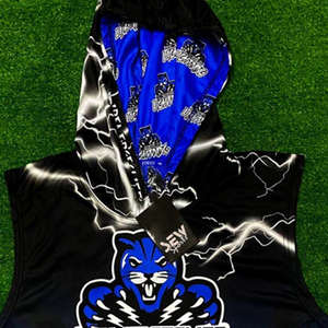 Uniformes de football américain de haute qualité, sublimation complète, maillots de compression xl respirants, taille plus, pas cher, ensemble 7 7 - Product Image 6