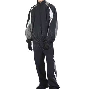 Costume coupe-vent personnalisé pour hommes, léger, nouveau coupe-vent Hip Hop respirant, ensemble 2025 - Product Image 5