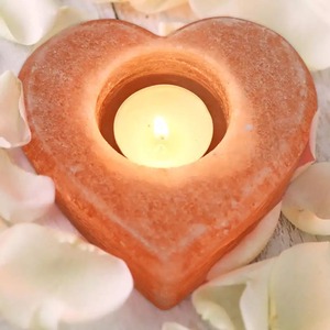 Himalaya rose Rock sel en fer forgé Double bougeoir support de lampe à thé 100% Premium meilleure qualité - Product Image 5