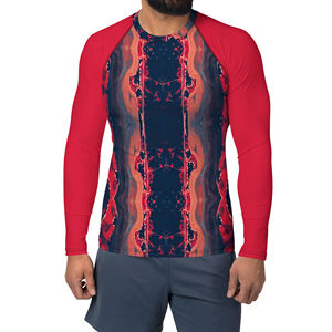 Nueva Llegada, Camiseta de Protección Solar con Estampado por Sublimación, Mejor Precio, Nueva Camiseta de Protección Solar Elegante de Alta Calidad Personalizada para Hombre - Product Image 3