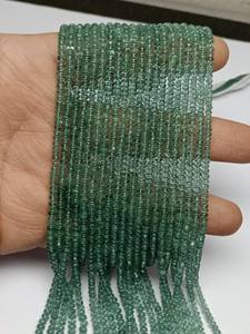 Cuentas de Zafiro Azul Natural de 3 mm y 4,5 mm, Redondas y Lisas, de Alta Calidad, Certificadas por Terceros, para la Elaboración de Joyas Atractivas - Product Image 3