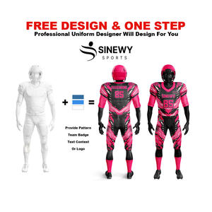 Camiseta de fútbol americano Unisex superventas, uniformes transpirables personalizados para jóvenes y adultos en Tallas grandes - Product Image 2