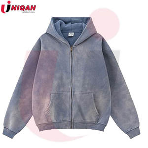 เสื้อฮู้ดซิปผ้าเจอร์ซีย์สั่งทำพิเศษ 430 กรัม สำหรับฤดูหนาว ปักลายได้ ใส่ได้ทั้งชายและหญิง ทรงปกติ คุณภาพสูง เนื้อผ้าระบายอากาศได้ดี สีพื้น - Product Image 3