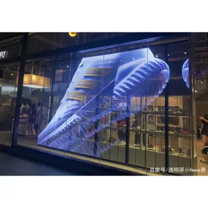 Taiwan Manufacturer Programmable Transparental P2.81 P3.91 Transparent LED Display