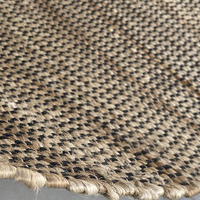 Ensemble de tapis en jute légers, réversibles et antidérapants au design moderne, tissés à la main en Inde, tapis Dhurry à tissage plat, prix compétitif