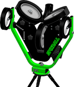 NOUVEAU ORIGINAL Spinball 3Wheel XL Machine de lancer de baseball 100% disponible - Product Image 3